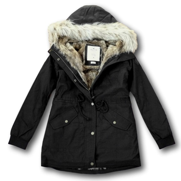 Hollister Jackets & Blazers - Hollister fur winter coat